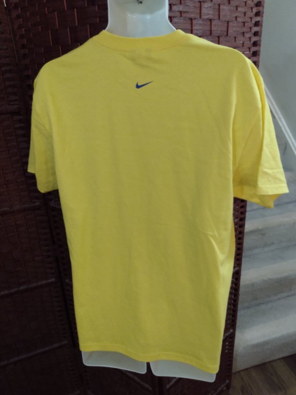 Vintage Nike Y2K Brazil Soccer T Shirt Medium Brasil Football World Cup - Picture 2 of 3